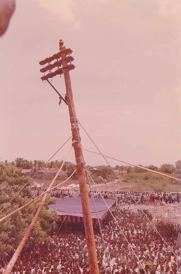 Sri Maha Panchamukheswara Swamy Vari Devasthanam — old temple view